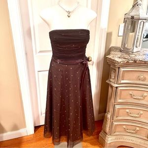 BCBGMaxazria Strapless Classic Dress SZ XS